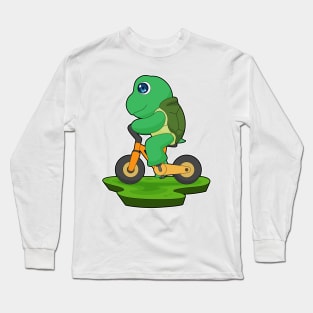 Turtle Bicycle Long Sleeve T-Shirt